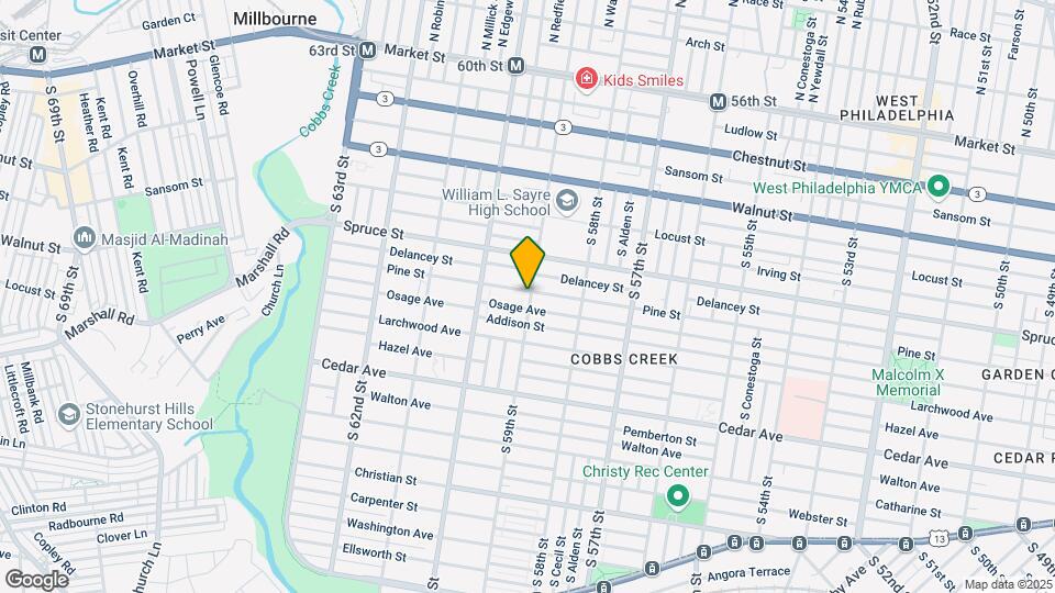 5900 Pine St, Unit 2 Map and Location Details