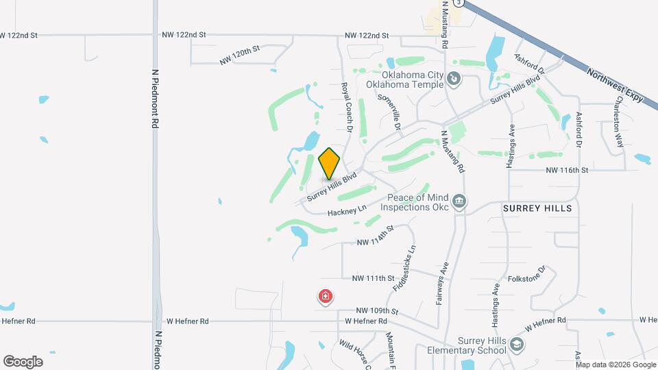 11707 Surrey Hills Blvd Map and Location Details