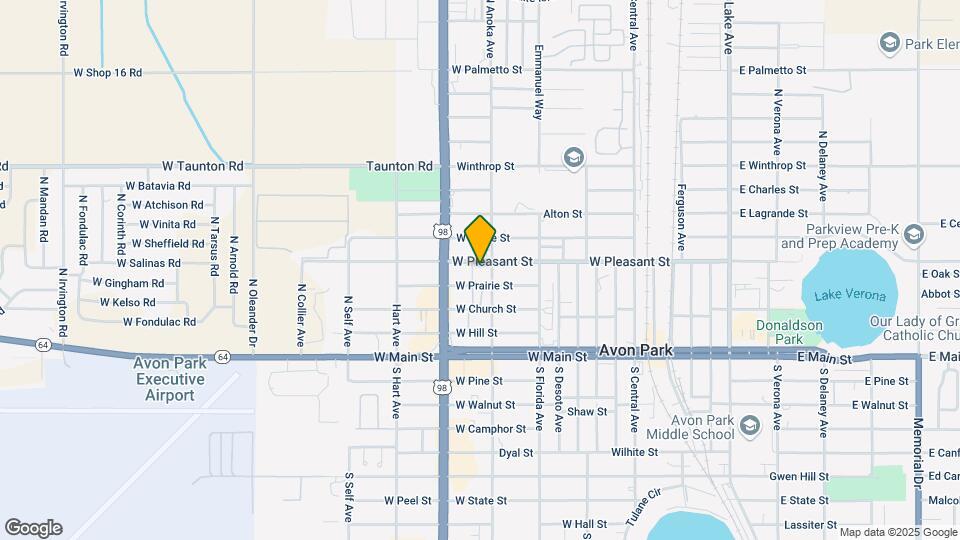 1007 W Pleasant St Map and Location Details