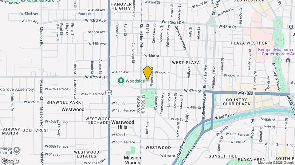 4619 Bell St Map and Location Details