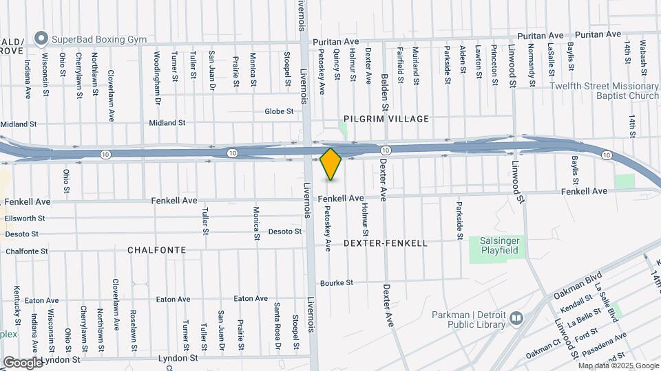 15330 Petoskey Ave Map and Location Details