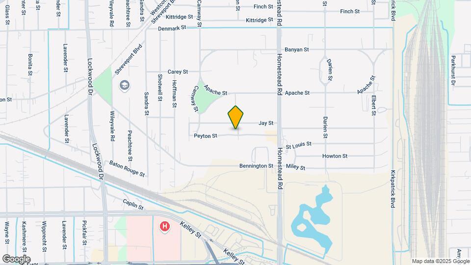 6961 Peyton St Map and Location Details