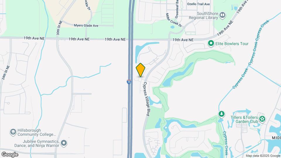 1110 Evergreen Isles Dr Map and Location Details