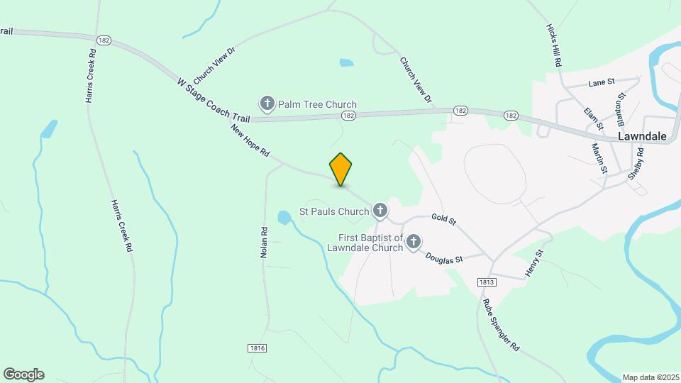 219 New Hope Rd Map and Location Details