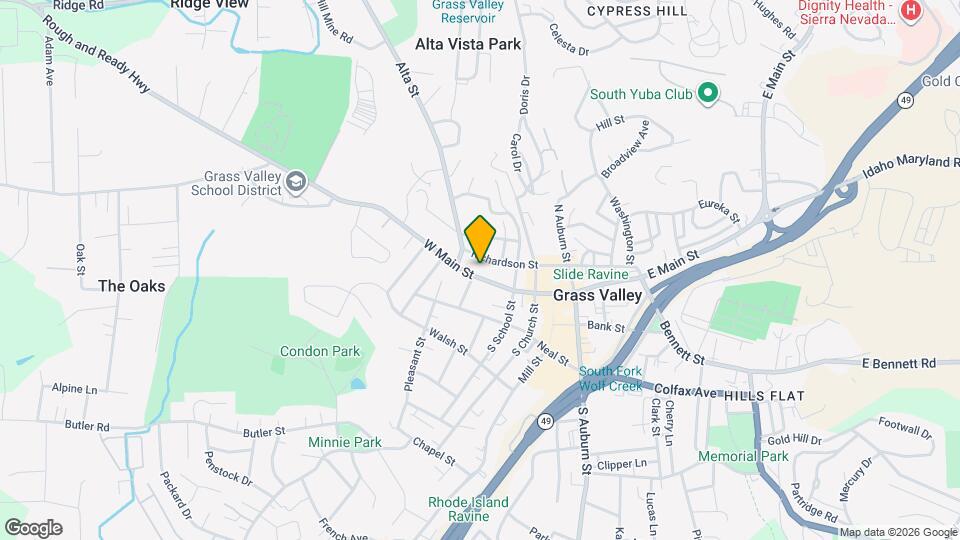 436 W Main St Map and Location Details