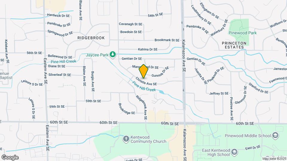 5798 Christie Ave SE Map and Location Details