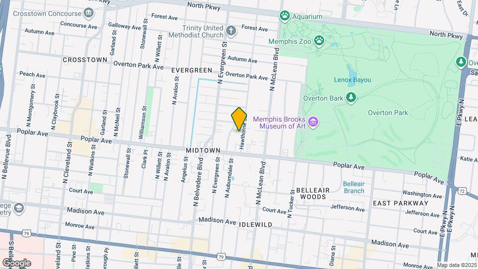 233 Hawthorne St, Unit 233 Map and Location Details