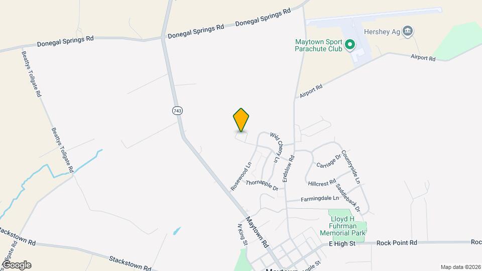 200 Red Cedar Ln Map and Location Details