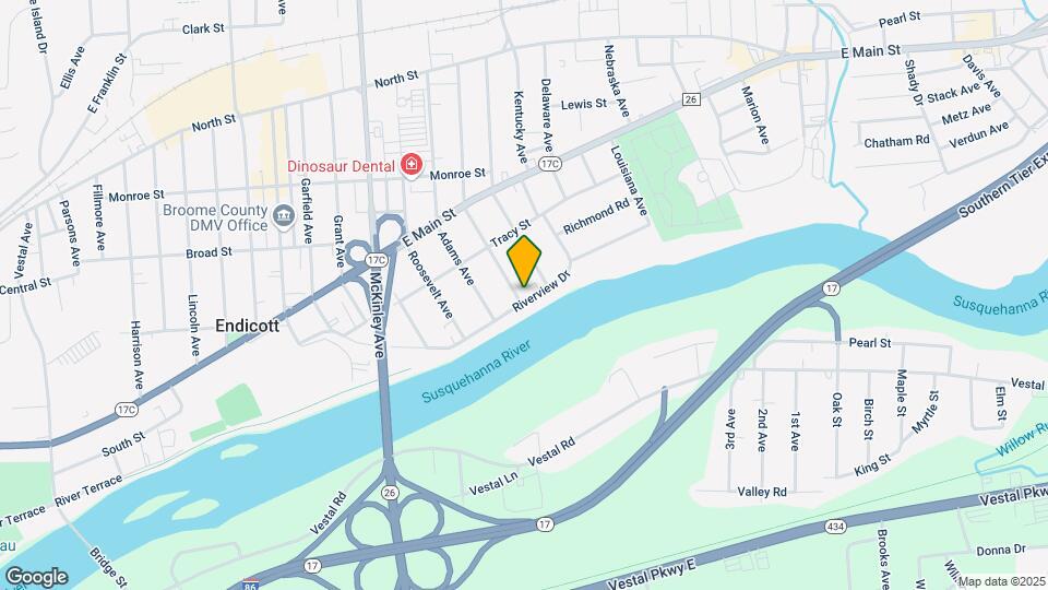 1901 Riverview Dr Map and Location Details