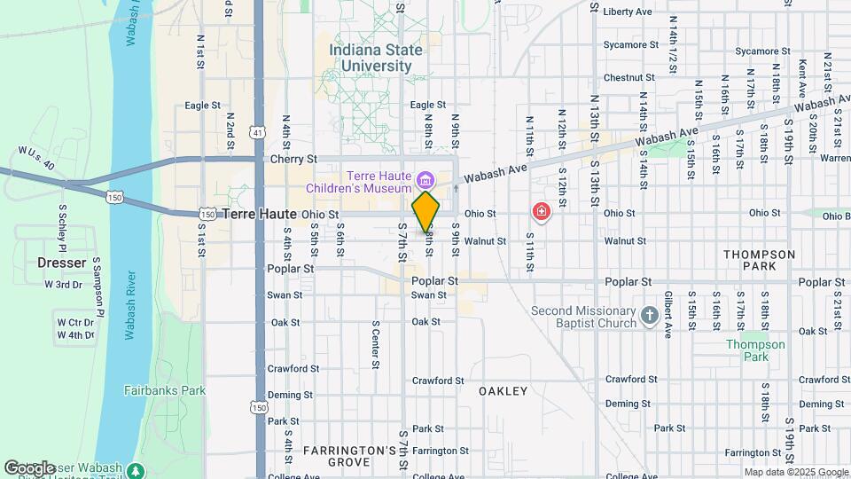 720 Walnut St Map and Location Details