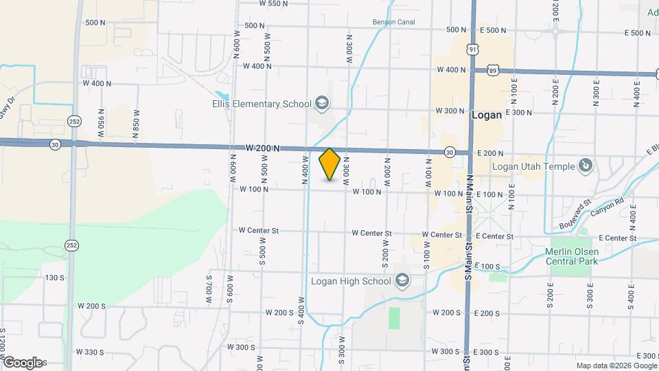 339 W 100 N Map and Location Details