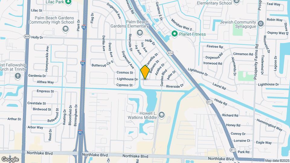 678 Riverside Dr Map and Location Details