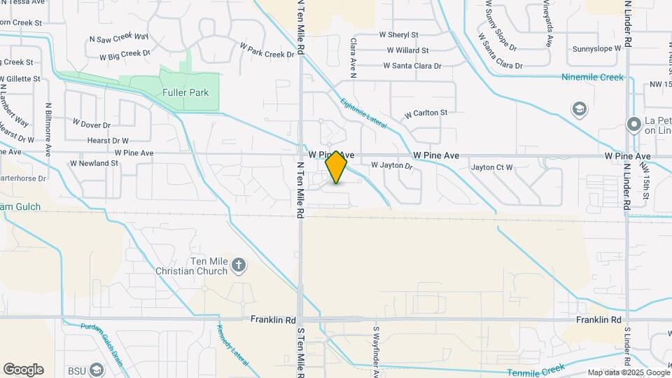 3015 W Marbeth Ct Map and Location Details