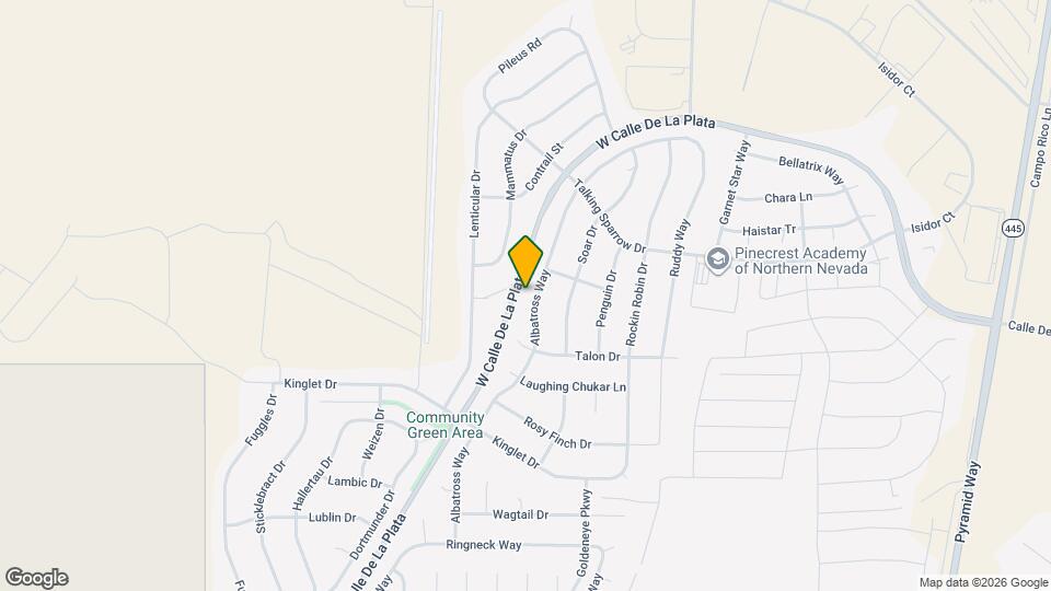 2275 Albatross Way Map and Location Details