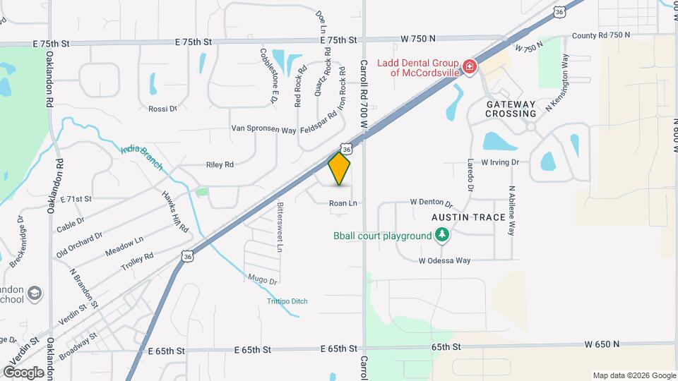 12719 Spurrington Way Mapa y Detalles de la Ubicación