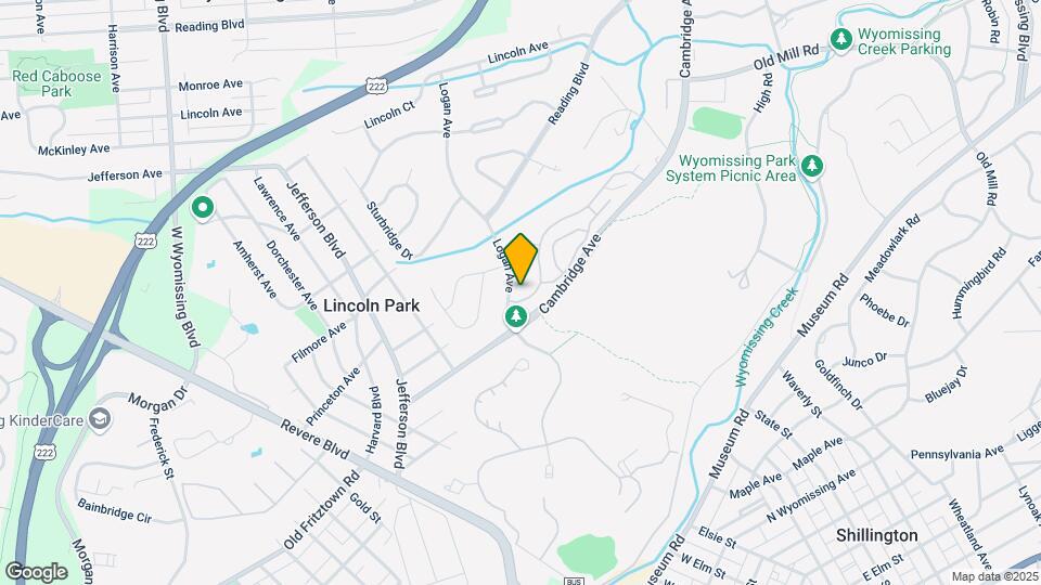 1972 Meadow Ln Map and Location Details