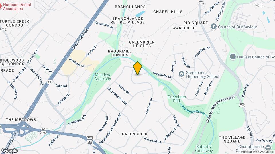 1827 Brandywine Dr Map and Location Details