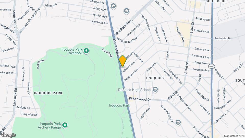 5013 New Cut Rd Map and Location Details