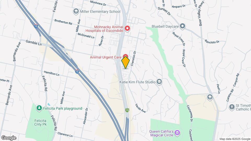 2564 S Escondido Blvd Map and Location Details