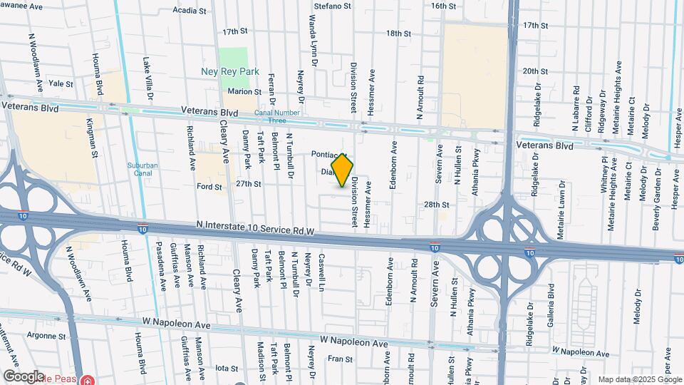 3715 Bunkerhill Dr Map and Location Details