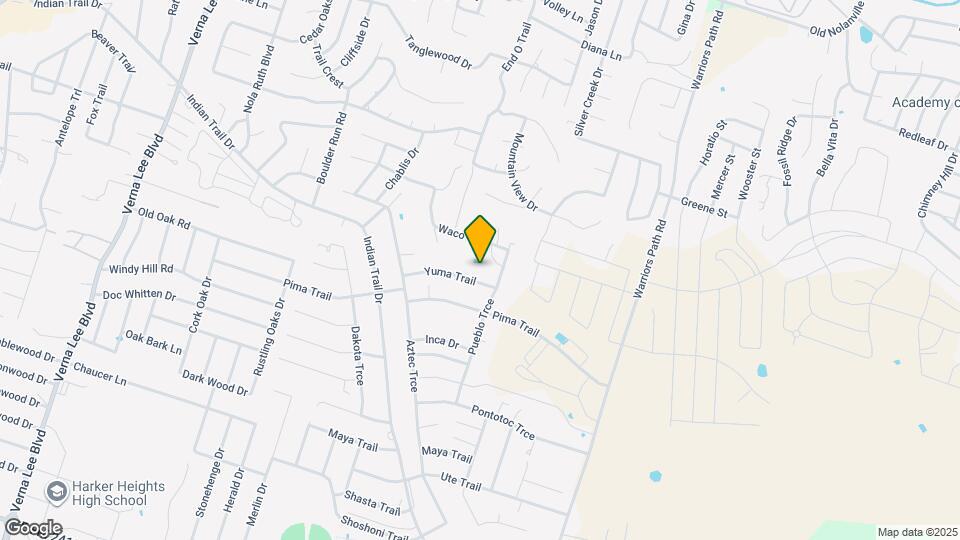 1627 Yuma Trail Map and Location Details