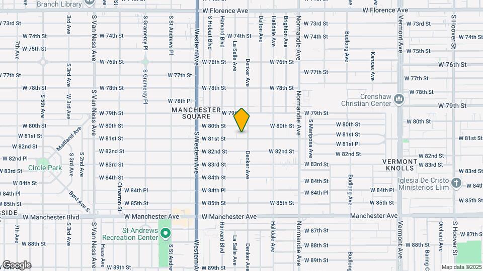 1613 W 81st St Map and Location Details