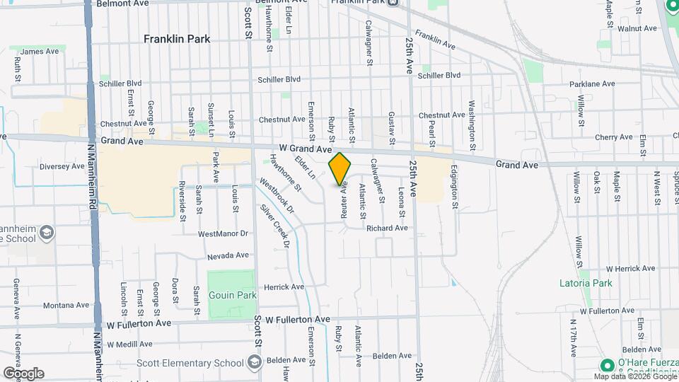 2710 Reuter Ave Map and Location Details