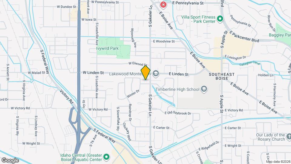 254 W Fall Dr Map and Location Details
