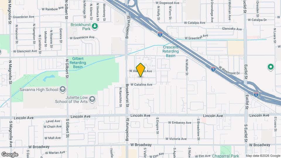 2154 W Brownwood Ave, Unit 1 Mapa y Detalles de la Ubicación