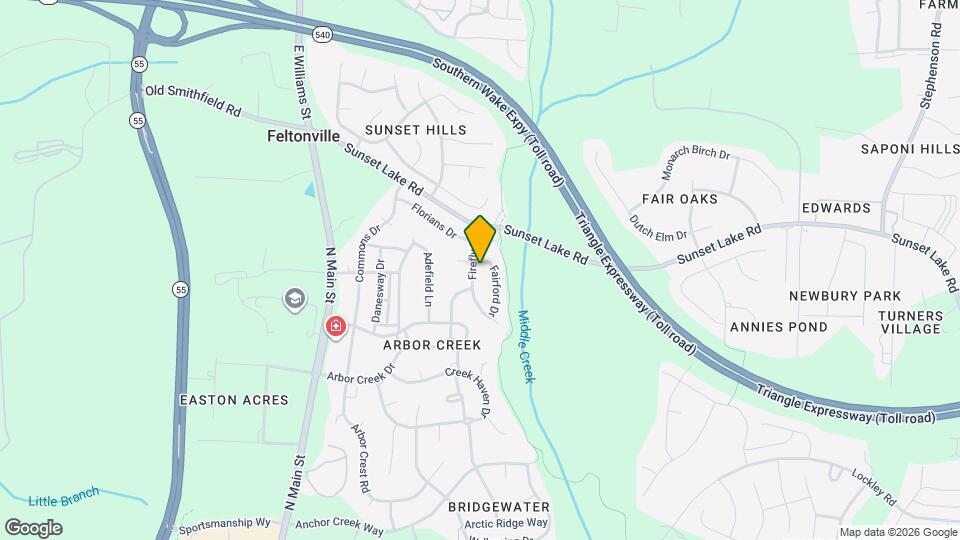 305 Firefly Rd Map and Location Details