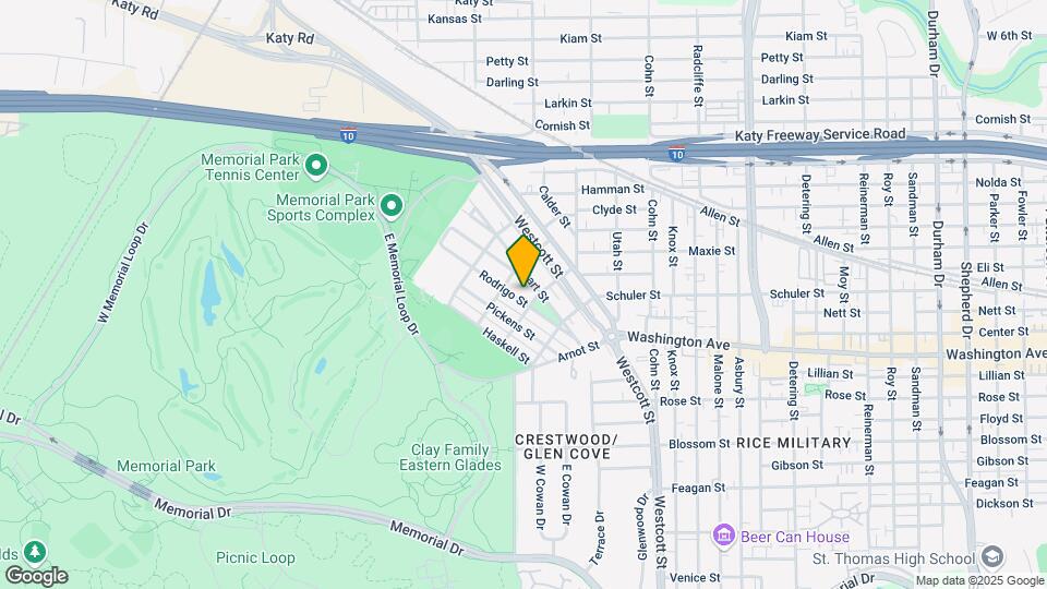 6406 Rodrigo St Map and Location Details