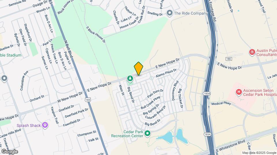 712 Lost Pines Ln Map and Location Details