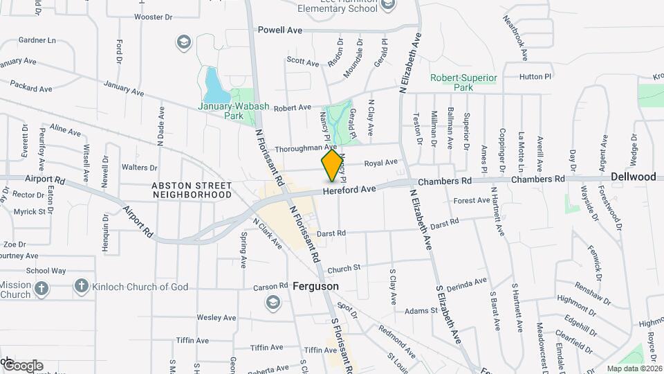 135 Hereford Ave Map and Location Details