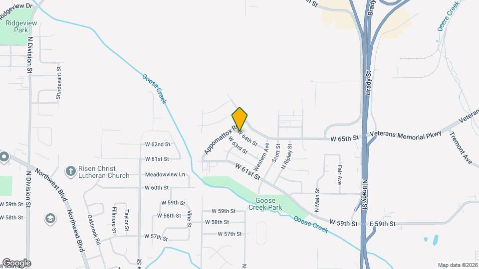 671 W 64th St, Unit 671 Mapa y Detalles de la Ubicación