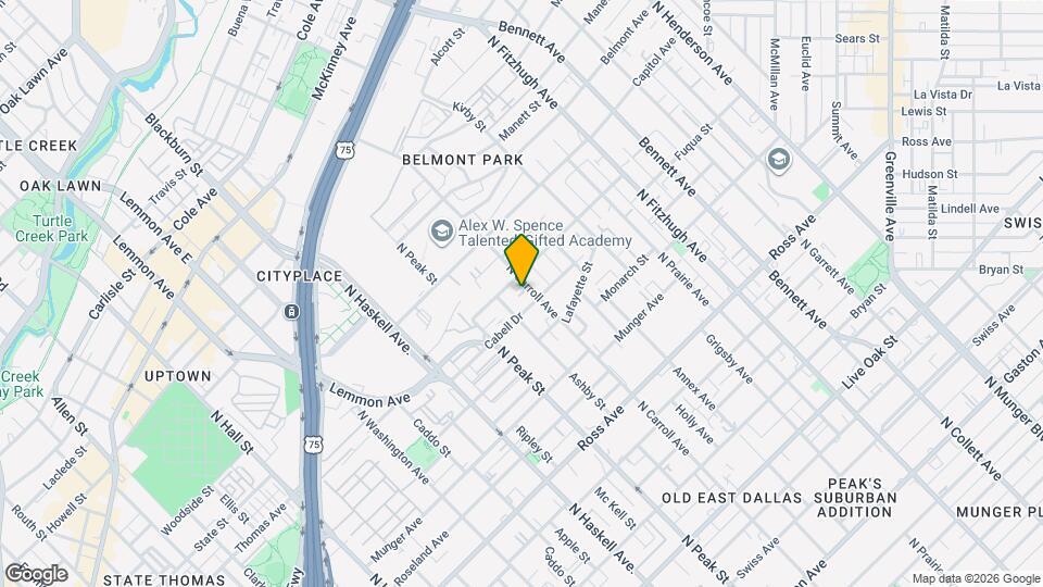 4415 Gennaro Street Map and Location Details