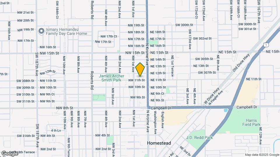 31 NW 11th St Map and Location Details