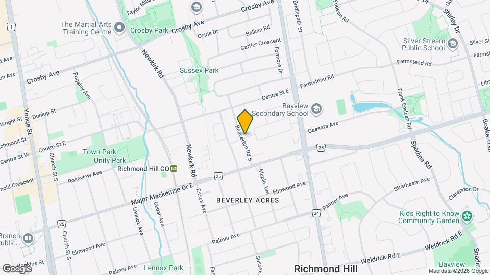 371 Fesserton Rd Map and Location Details