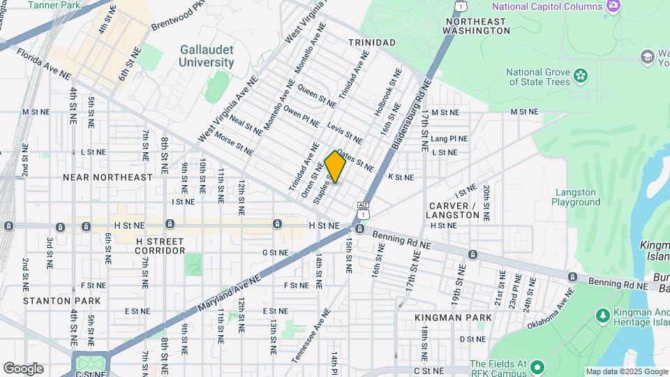 1212 Holbrook St Ne Mapa y Detalles de la Ubicación
