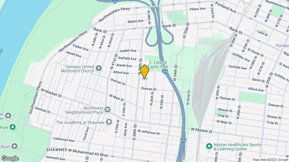 212 N 37th St Map and Location Details