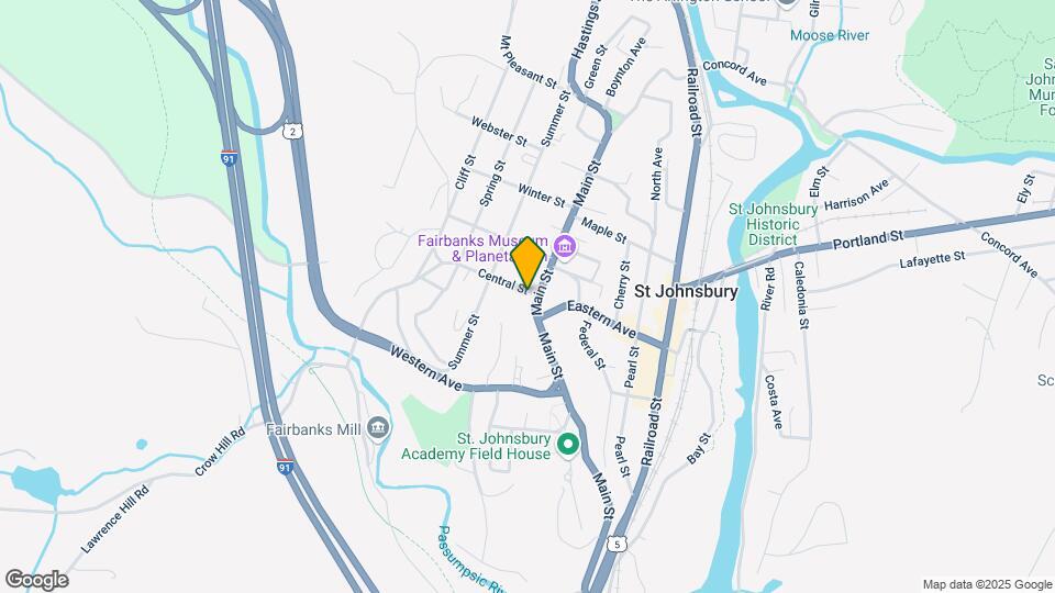 St Johnsbury House Map and Location Details