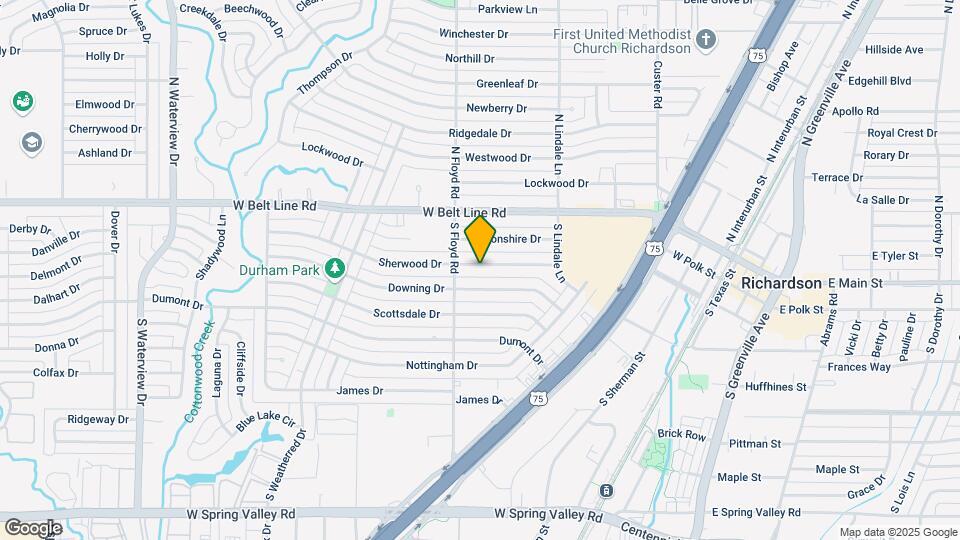 631 Sherwood Dr Map and Location Details