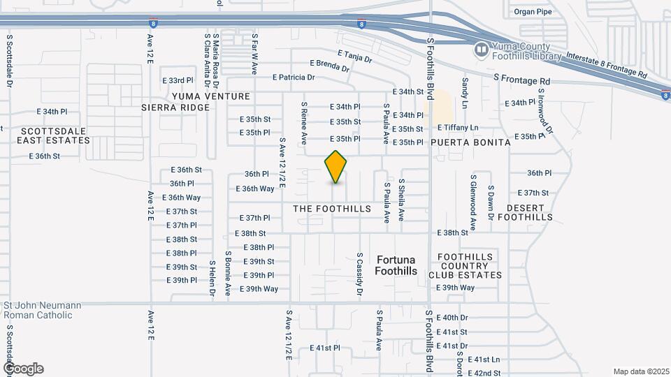 11553 S Sandra Ave Map and Location Details
