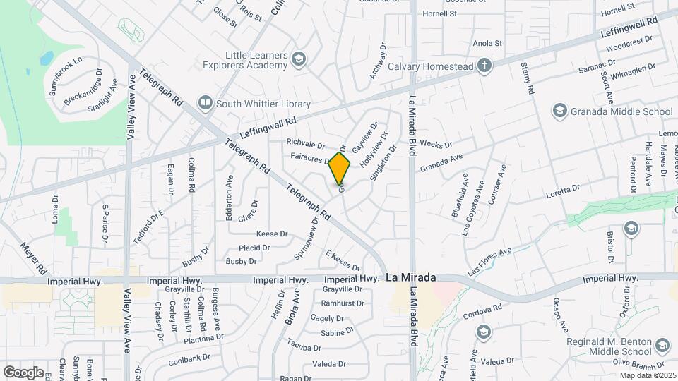 11925 Goldendale Dr Map and Location Details