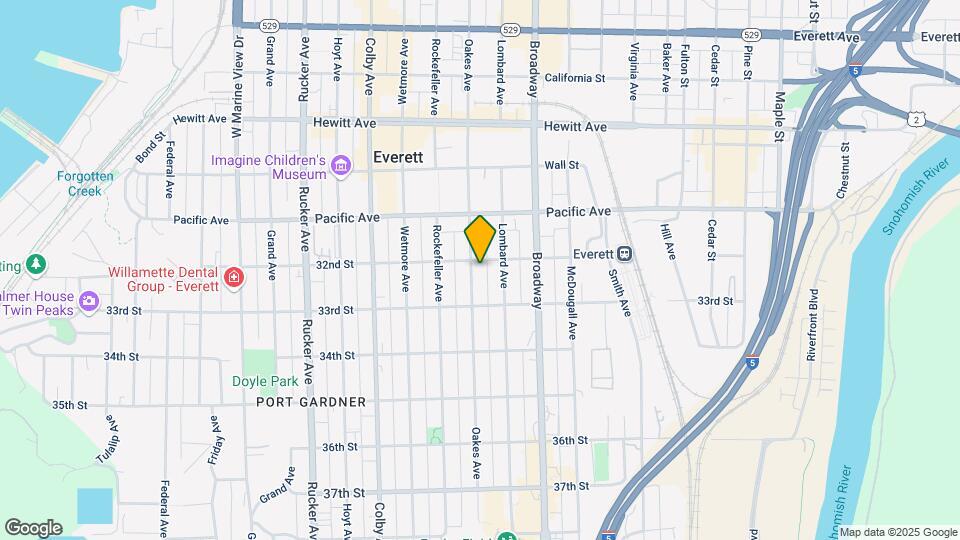 3201 Oakes Ave Mapa y Detalles de la Ubicación