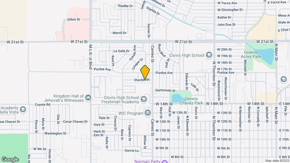 811 Stanton Pl Map and Location Details