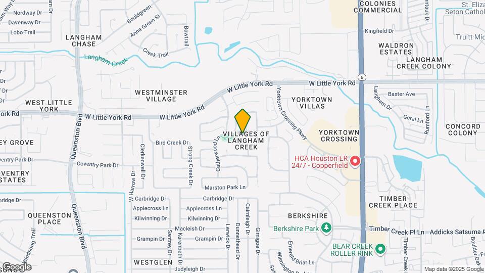 6007 Bassetdale Ln Map and Location Details