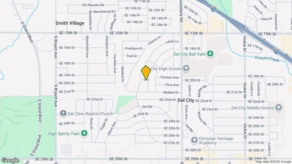 1913 Elm Dr Mapa y Detalles de la Ubicación