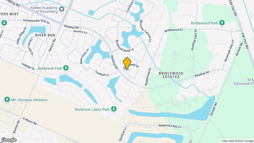 734 Mill Spring Ct Map and Location Details