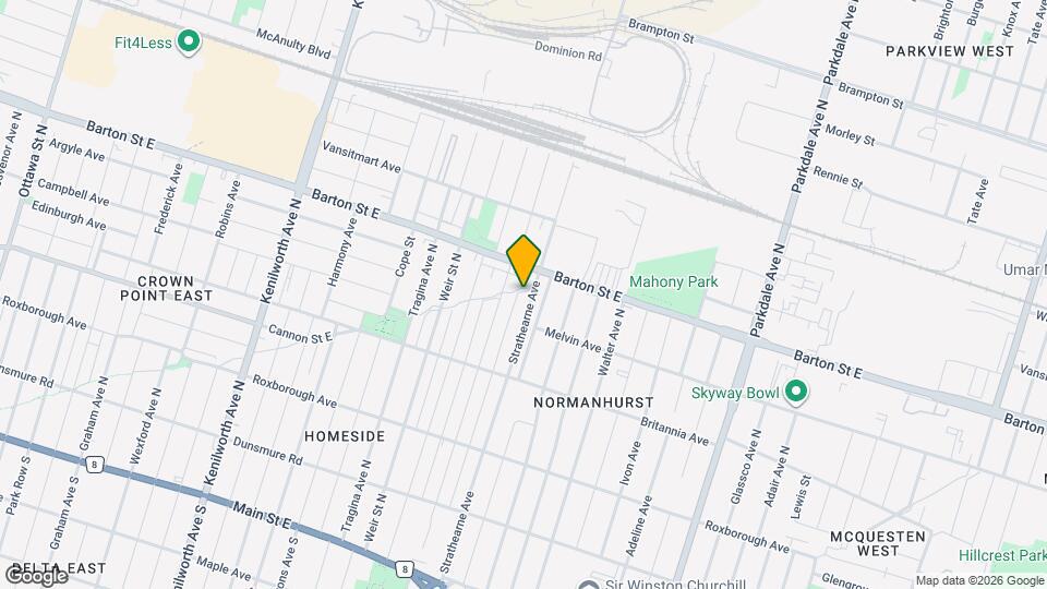309 Strathearne Ave Map and Location Details