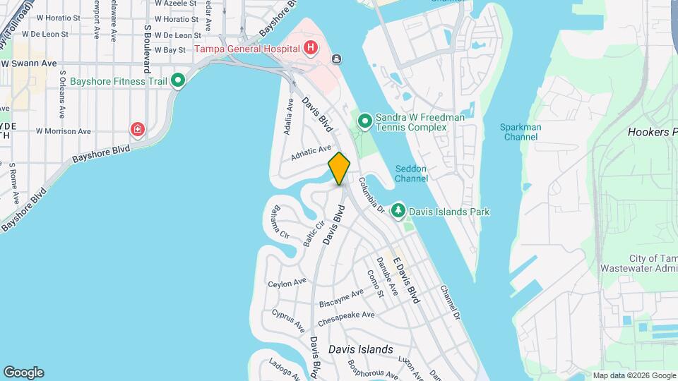 94 W Davis Blvd Map and Location Details